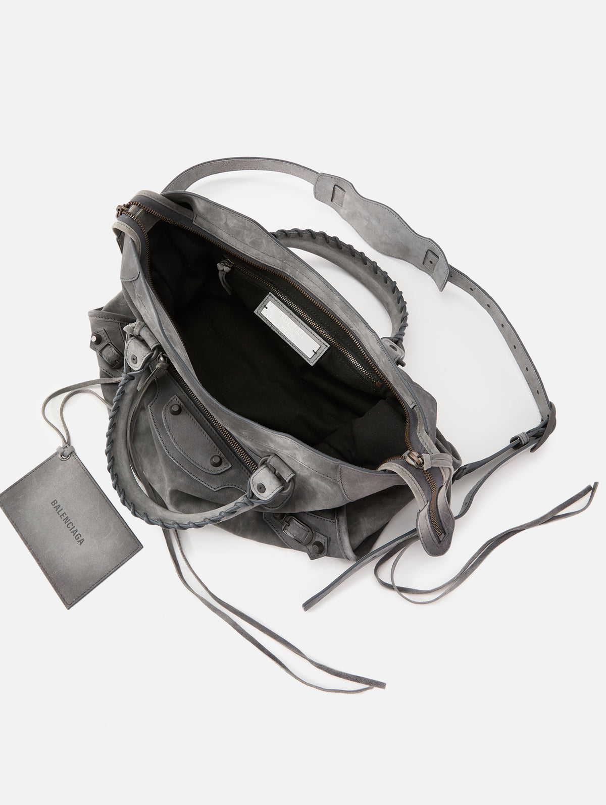 Le City Bag,BALENCIAGA,STORM GREY,Image 2