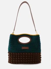 Knitted Clutch,MARNI,CURDS AND WHEY,Image 3