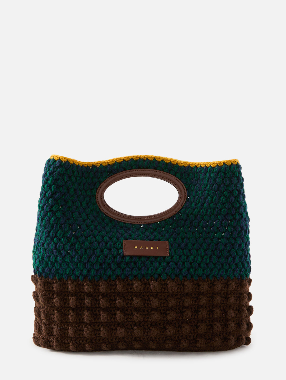 Knitted Clutch,MARNI,CURDS AND WHEY,Image 1