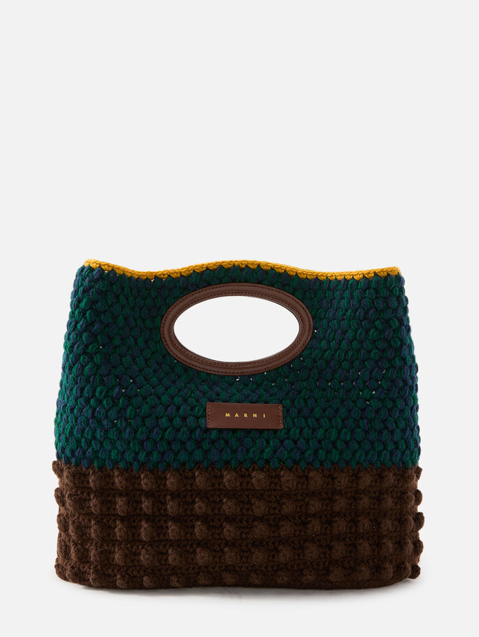 Knitted Clutch,MARNI,CURDS AND WHEY,Image 1