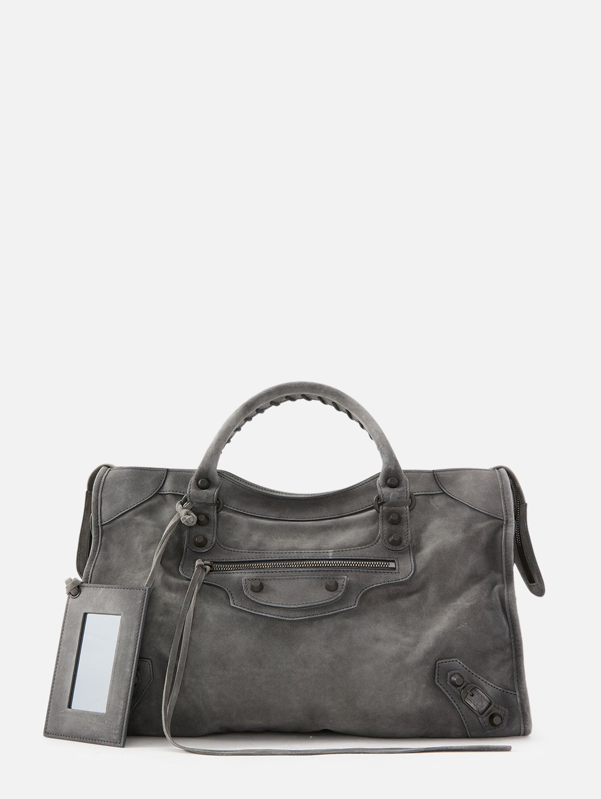 Le City Bag,BALENCIAGA,STORM GREY,Image 1