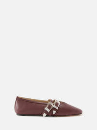 Claudia Ballet Slipper,LE MONDE BERYL,BORDEAUX,Image 1