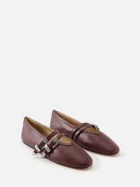 Claudia Ballet Slipper,LE MONDE BERYL,BORDEAUX,Image 2