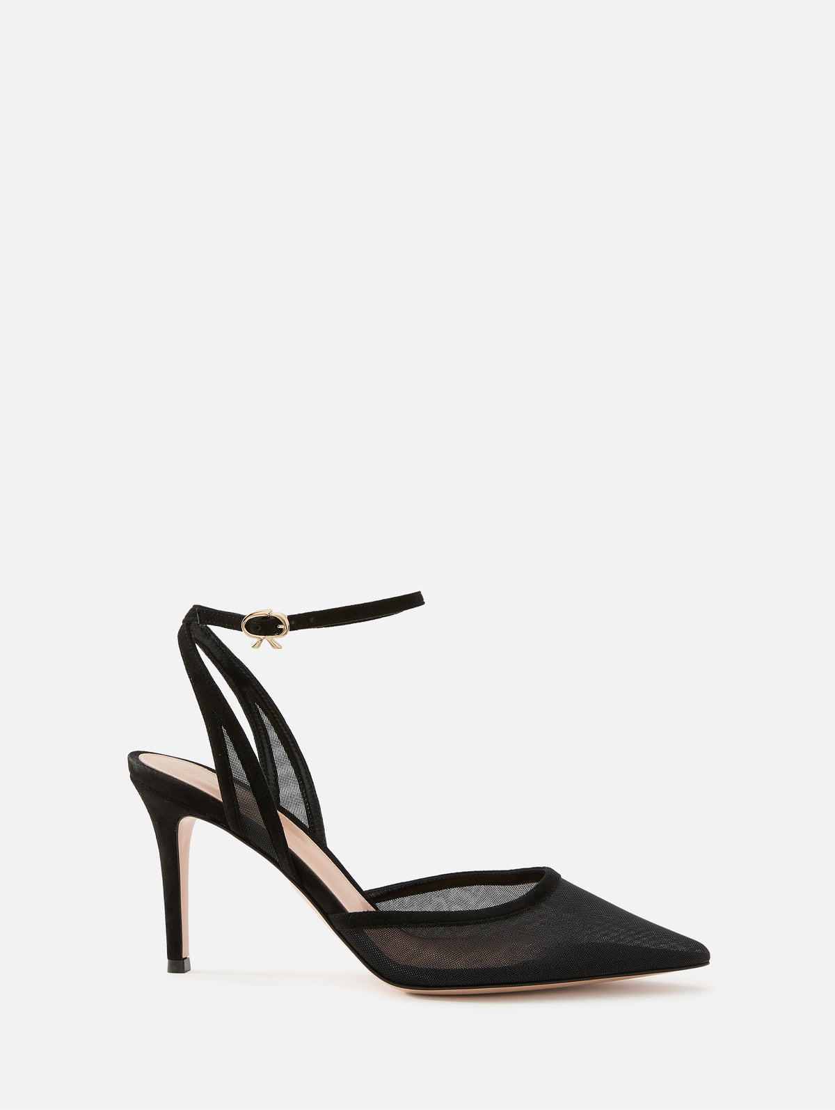 Dorotea D'Orsay Pump 85mm,GIANVITO ROSSI,BLACK,Image 1