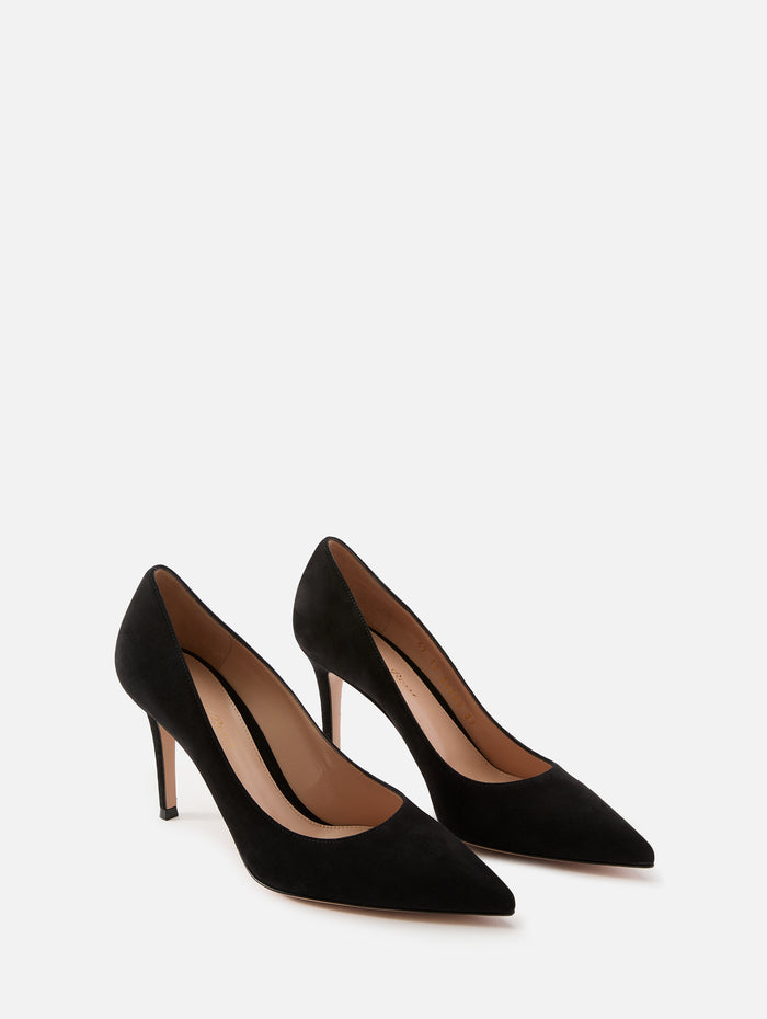 Gianvito Pump 85mm,GIANVITO ROSSI,BLACK,Image 1