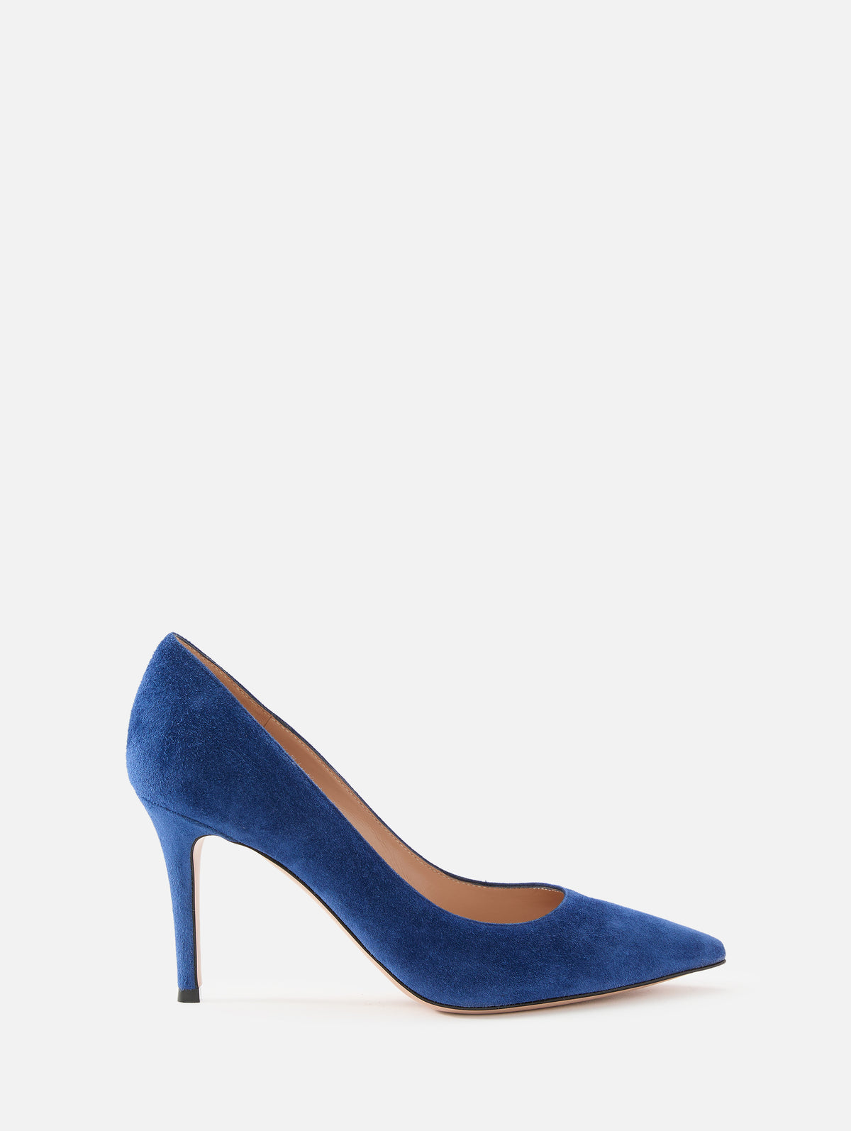 Gianvito Pump 85mm,GIANVITO ROSSI,NAVY,Image 1