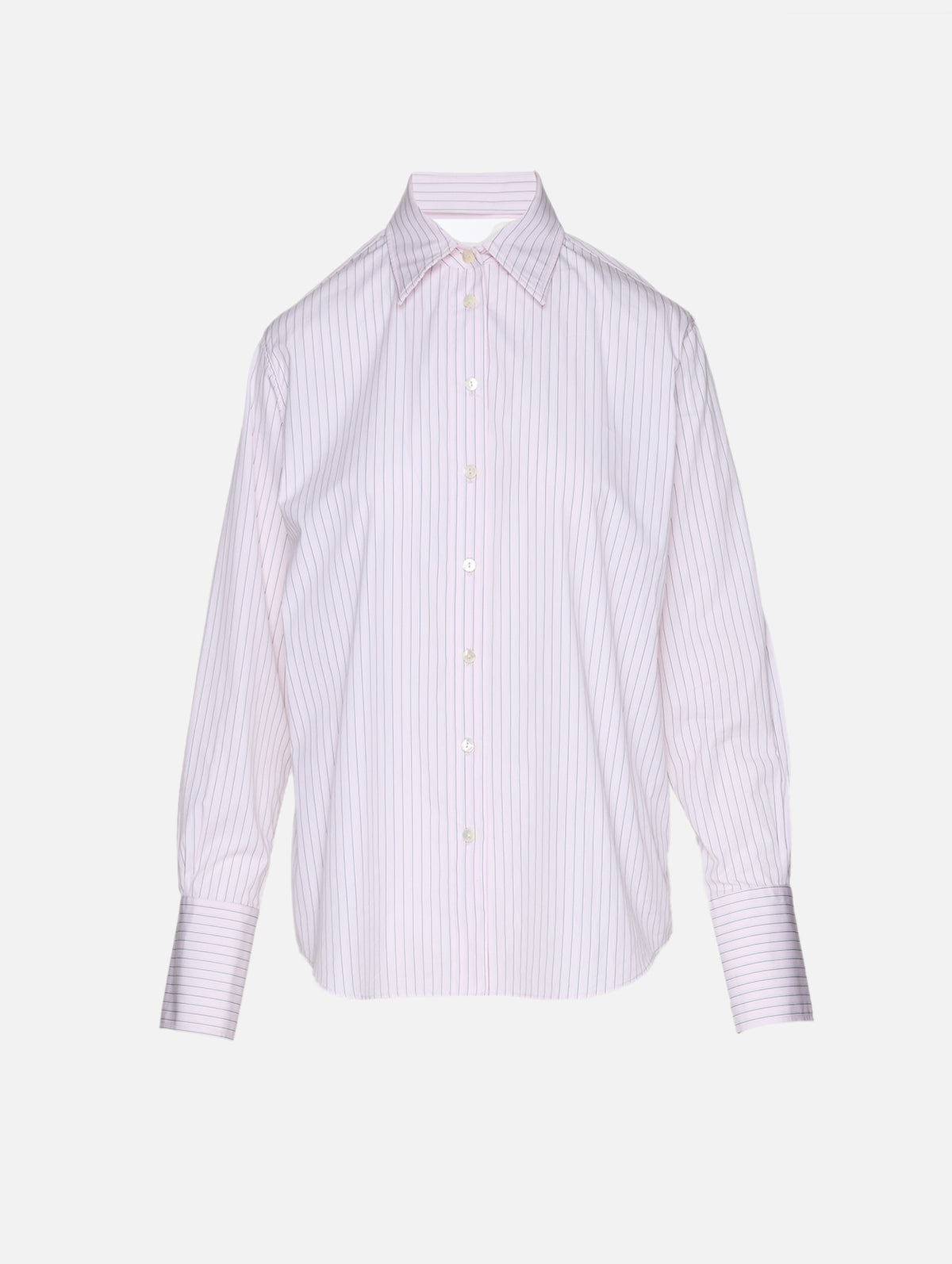 Calder Blouse,RÙADH,PINK STRIPE,Image 2