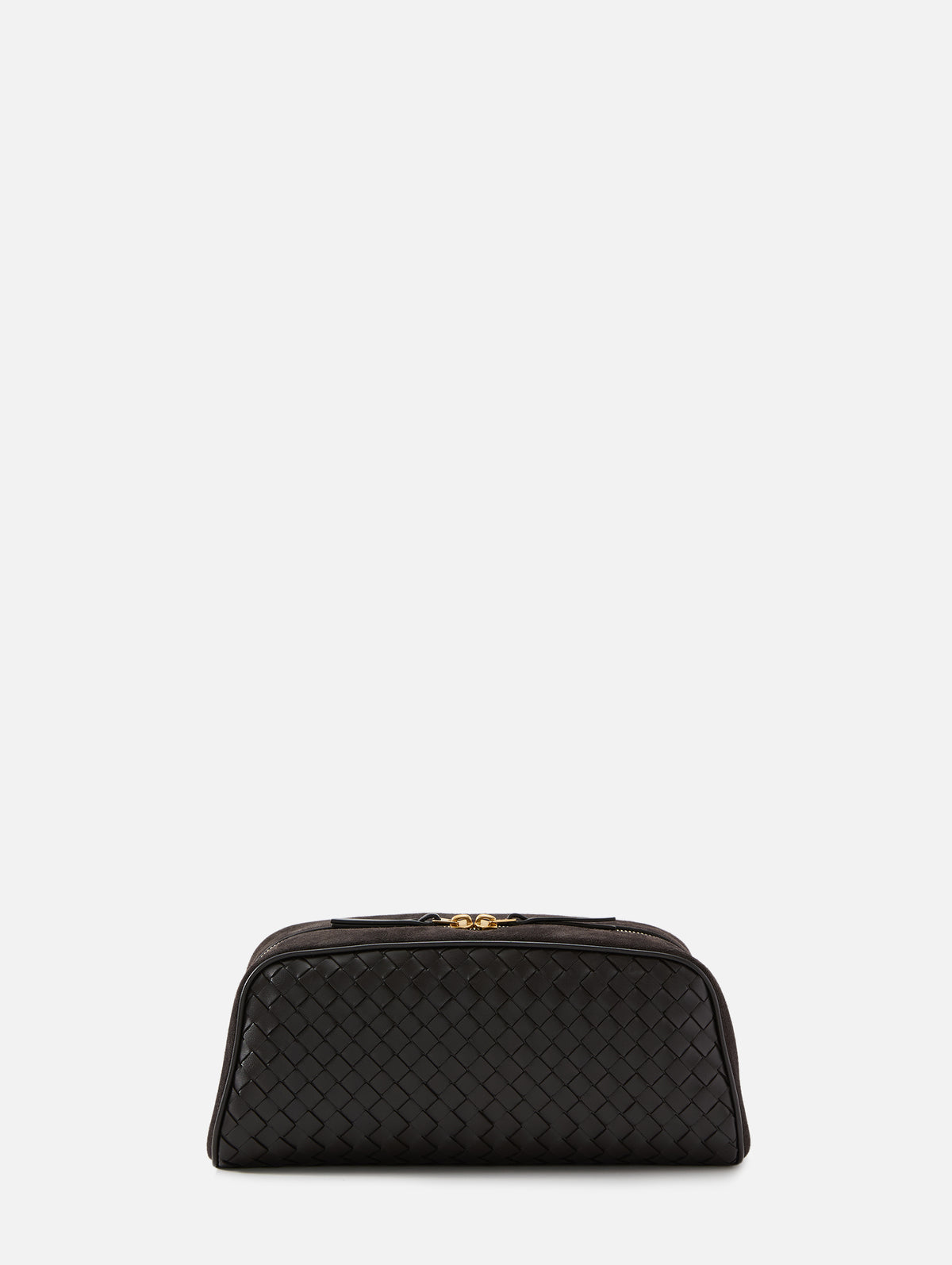 Nodo Pouch Bag,BOTTEGA VENETA,ESPRESSO/GOLD,Image 1