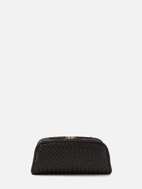 Nodo Pouch Bag,BOTTEGA VENETA,ESPRESSO/GOLD,Image 1