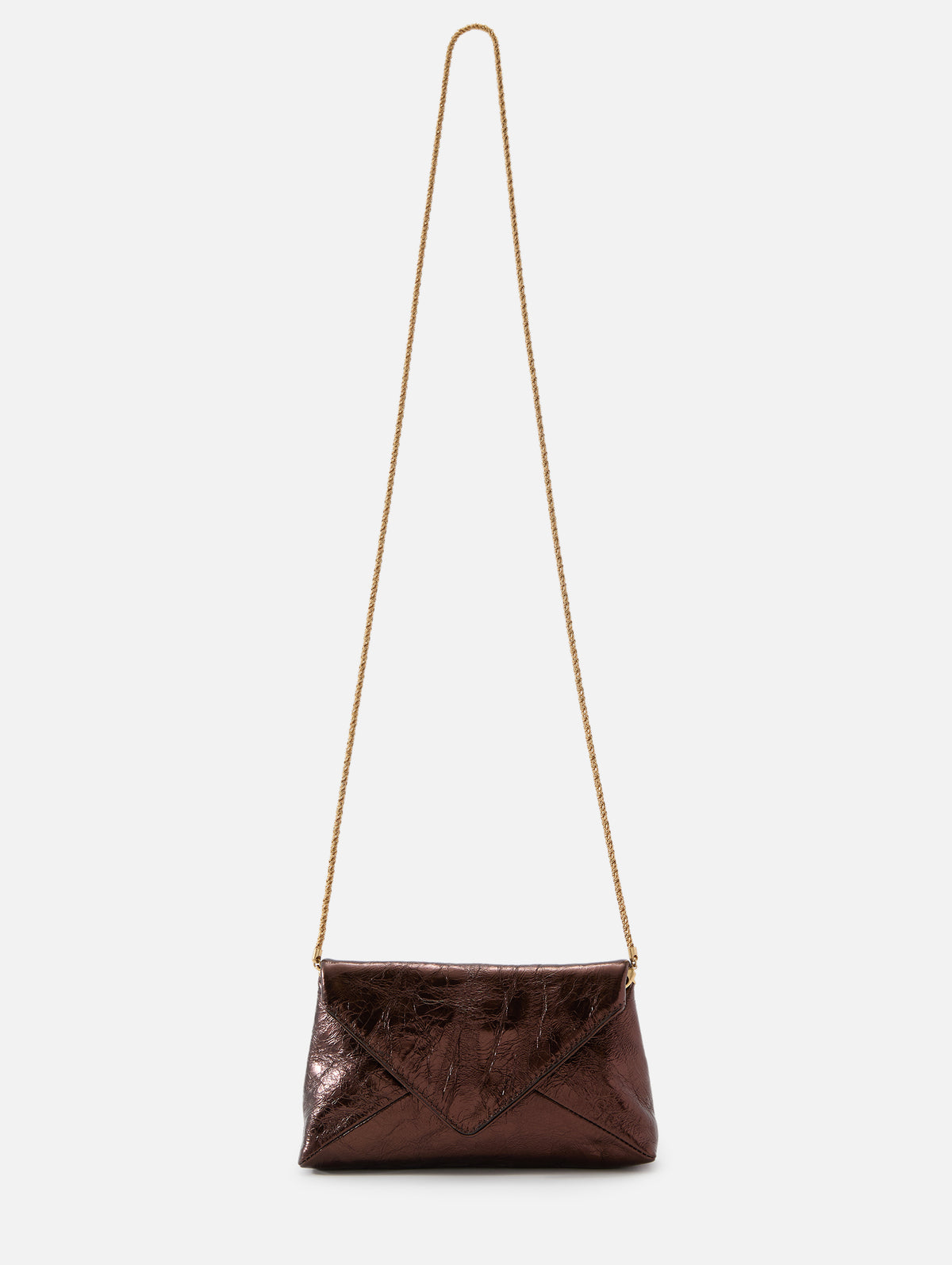 Envelope Clutch,DRIES VAN NOTEN,CHOCO,Image 3