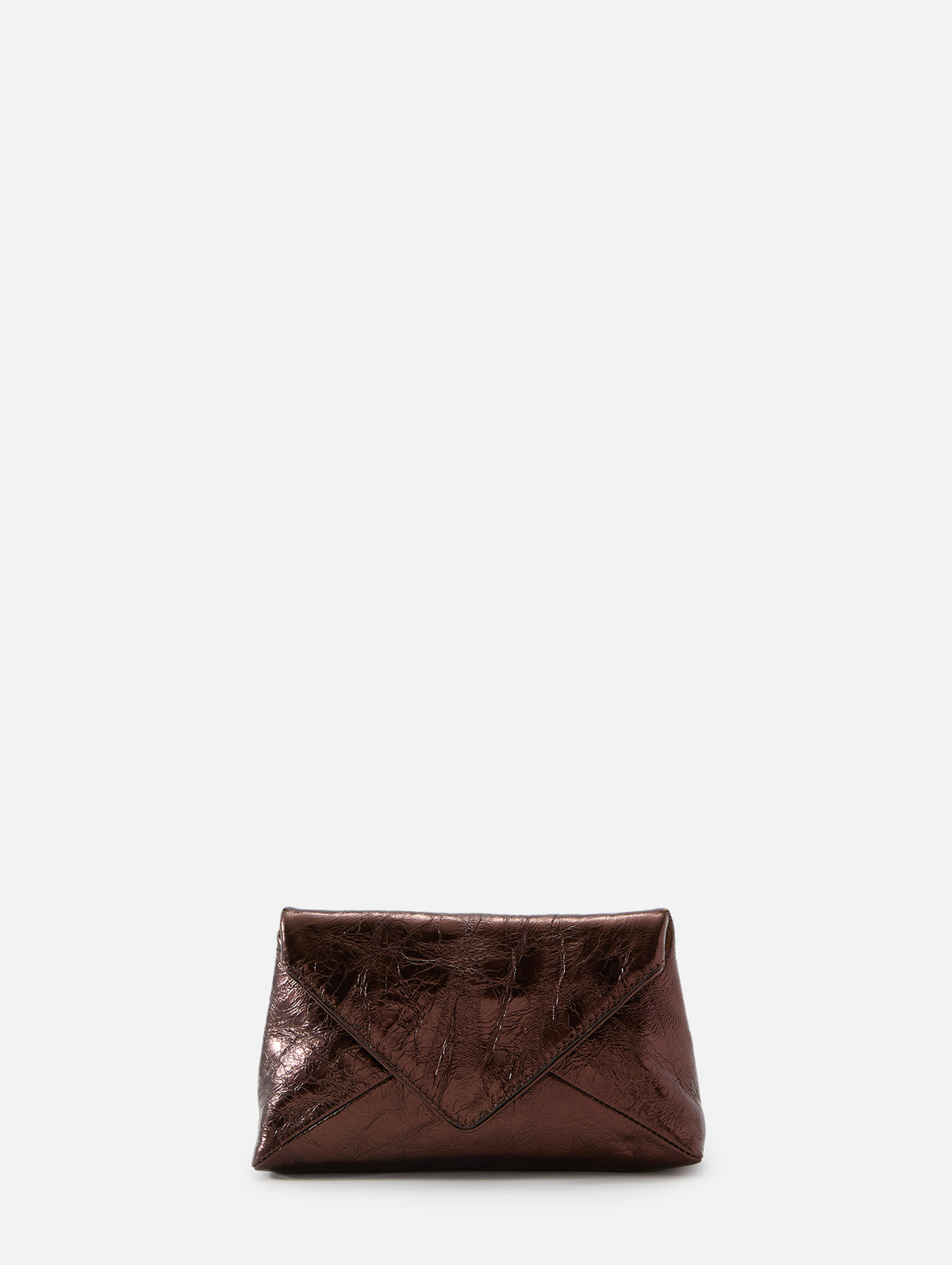 Envelope Clutch,DRIES VAN NOTEN,CHOCO,Image 1