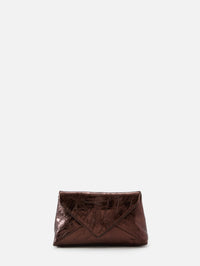 Envelope Clutch,DRIES VAN NOTEN,CHOCO,Image 1