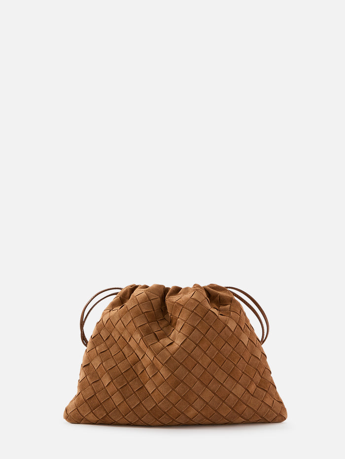 Intrecciato Dustbag,BOTTEGA VENETA,AMBER,Image 1