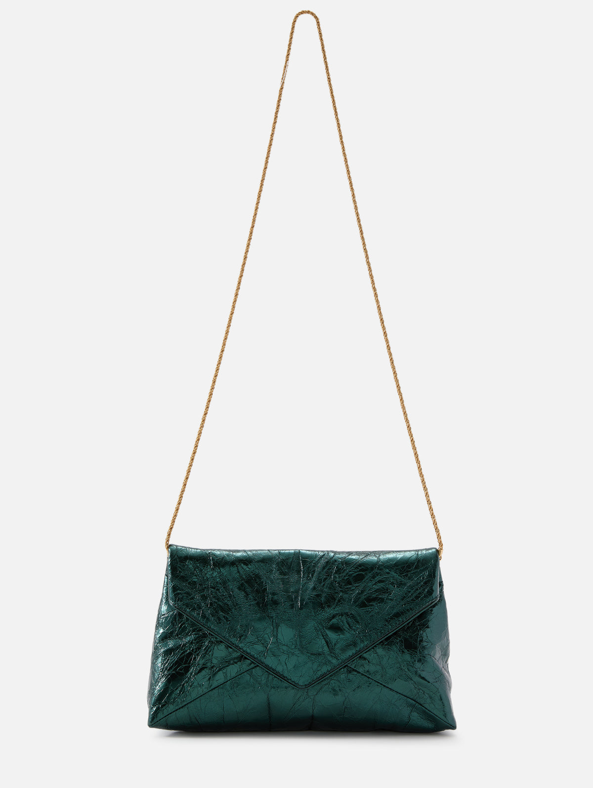 Envelope Clutch,DRIES VAN NOTEN,FOREST,Image 3