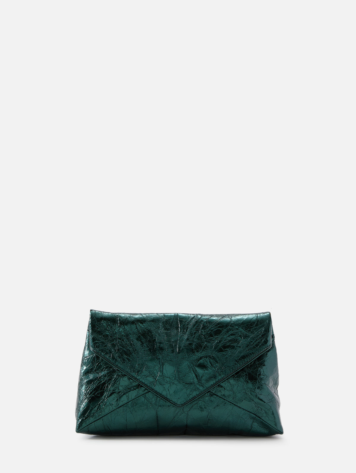 Envelope Clutch,DRIES VAN NOTEN,FOREST,Image 1