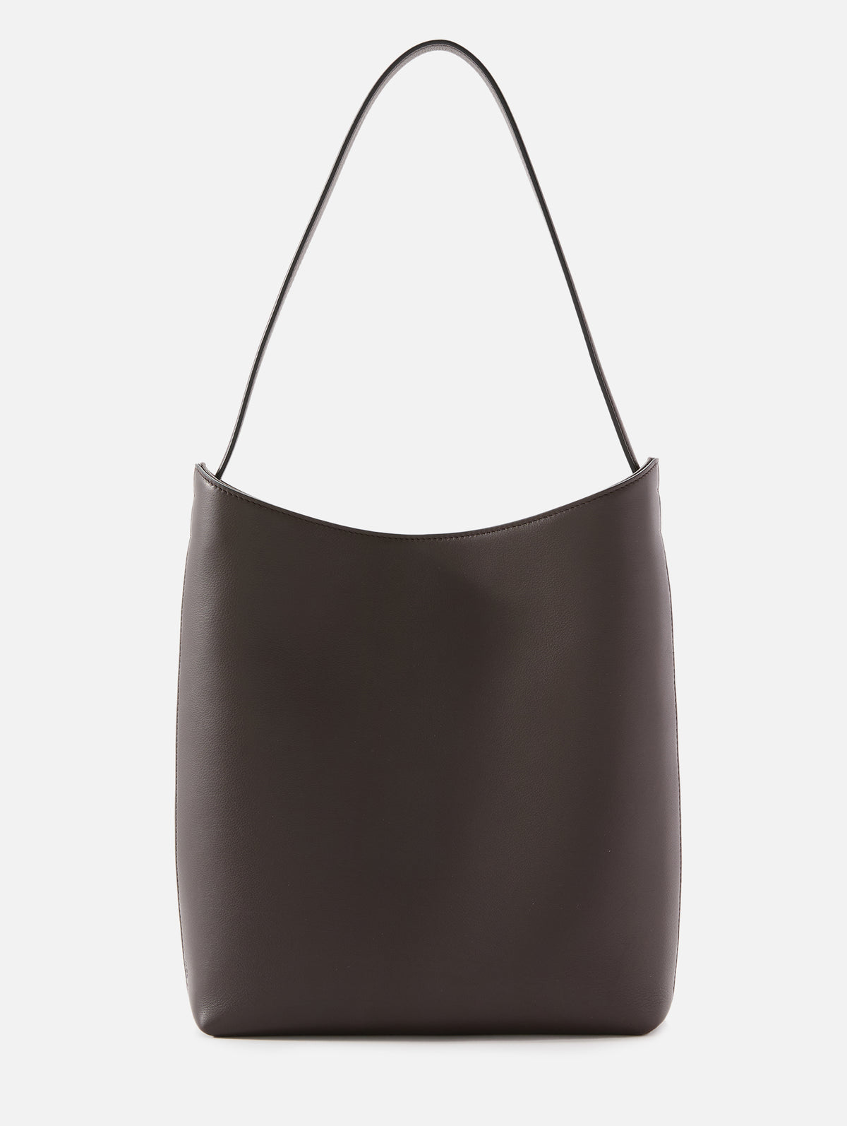 Alma Shoulder Bag,THE ROW,DARK BROWN,Image 2