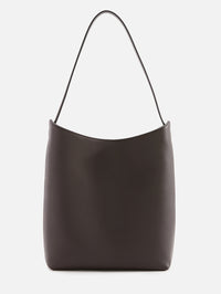 Alma Shoulder Bag,THE ROW,DARK BROWN,Image 1