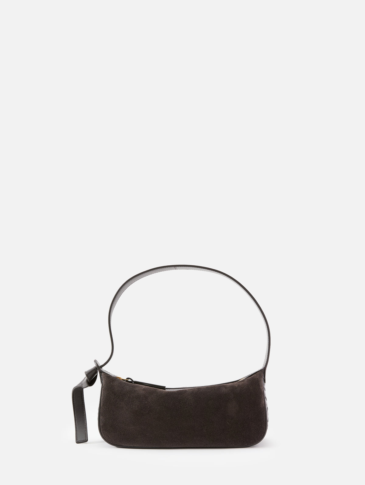 Nodo Mini Shoulder Bag,BOTTEGA VENETA,ESPRESSO/GOLD,Image 1