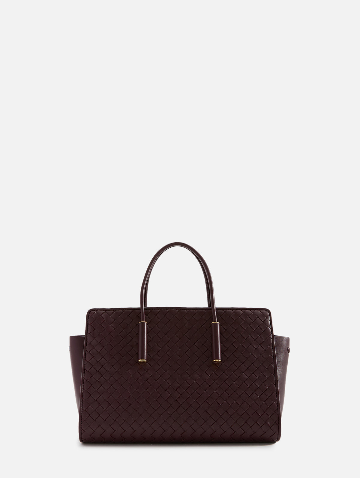 Barbara Tote Bag,BOTTEGA VENETA,DEEP MAHOGANY,Image 2