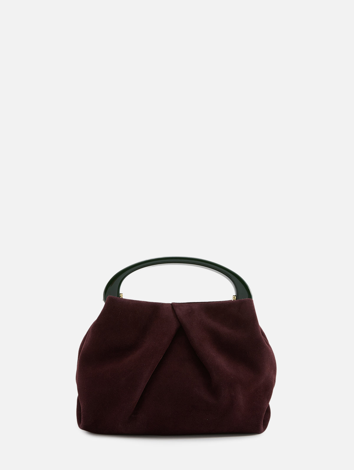 Top Handle Clutch,DRIES VAN NOTEN,DARK PURPLE,Image 2