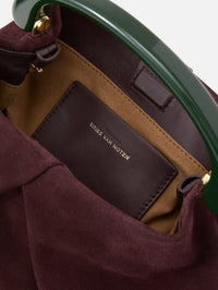 Top Handle Clutch,DRIES VAN NOTEN,DARK PURPLE,Image 4