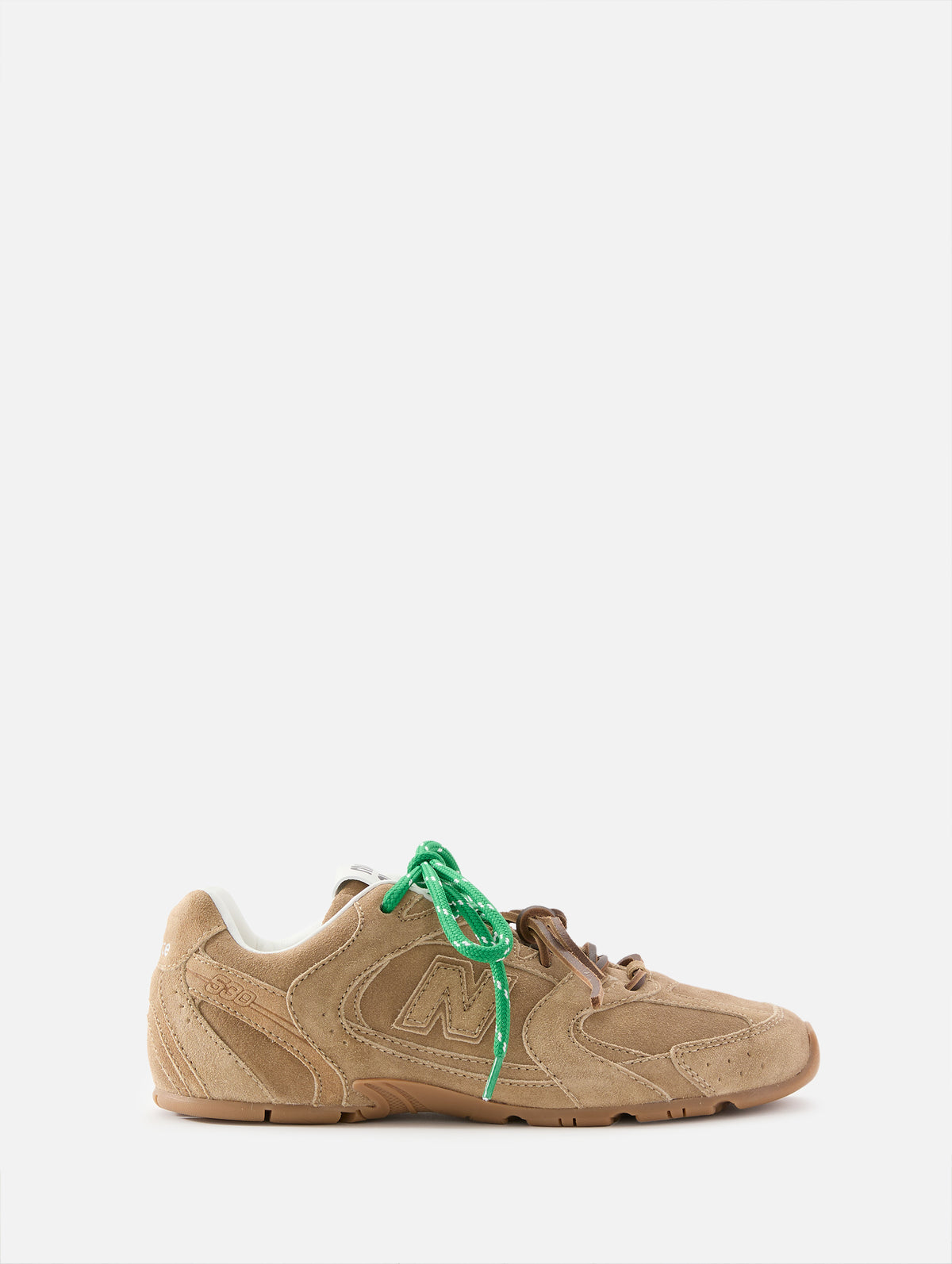 New Balance Sneaker,MIU MIU,ECRU,Image 1