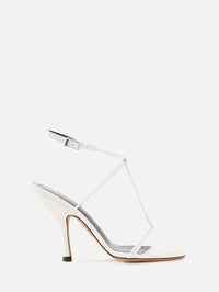 Mixer Sandal Heel,JUDE,WHITE,Image 1