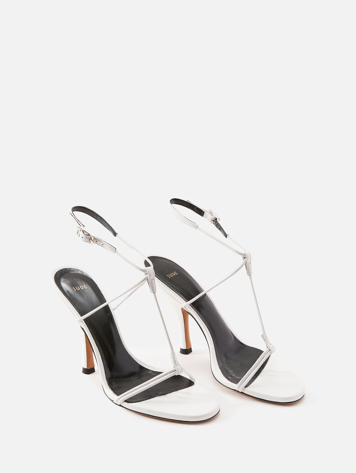 Mixer Sandal Heel,JUDE,WHITE,Image 2