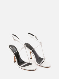 Mixer Sandal Heel,JUDE,WHITE,Image 2
