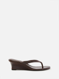 Easy 50 Mule,BLACK SUEDE STUDIO,BROWN CROC,Image 1