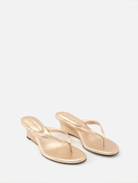 Easy 50 Mule,BLACK SUEDE STUDIO,GOLD METAL,Image 2