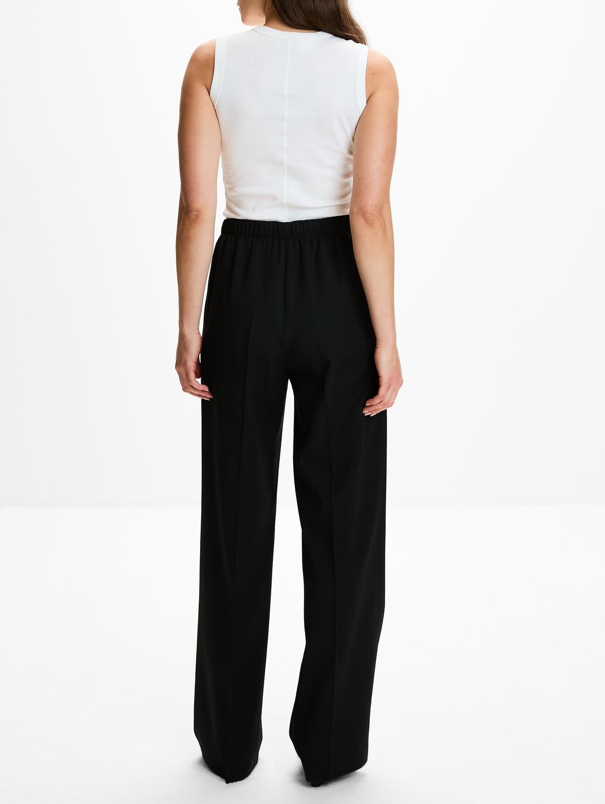 Trouser,BOTTEGA VENETA,BLACK,Image 4