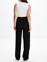 Trouser,BOTTEGA VENETA,BLACK,Image 4