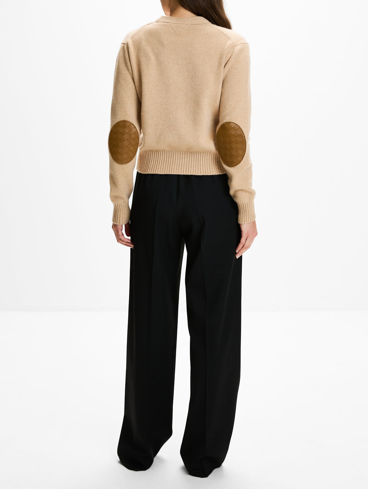 Knit Cardigan,BOTTEGA VENETA,WAX,Image 3