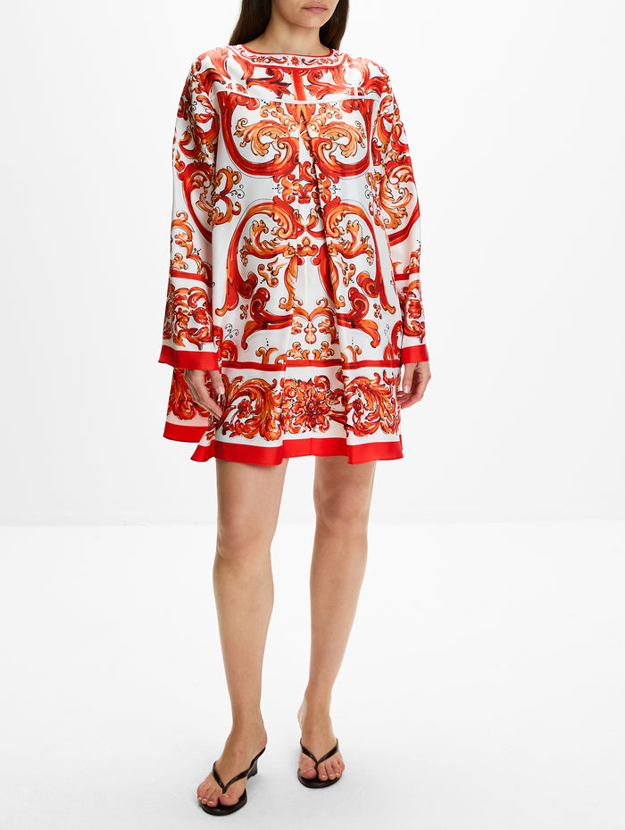 Tunic Dress,DOLCE & GABBANA,COMBINED COLOUR,Image 1