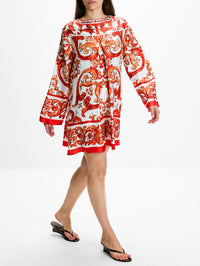 Tunic Dress,DOLCE & GABBANA,COMBINED COLOUR,Image 3