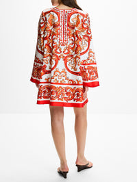 Tunic Dress,DOLCE & GABBANA,COMBINED COLOUR,Image 4