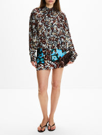 Envelope Clutch,DRIES VAN NOTEN,CHOCO,Image 2