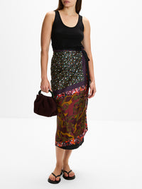 Top Handle Clutch,DRIES VAN NOTEN,DARK PURPLE,Image 2