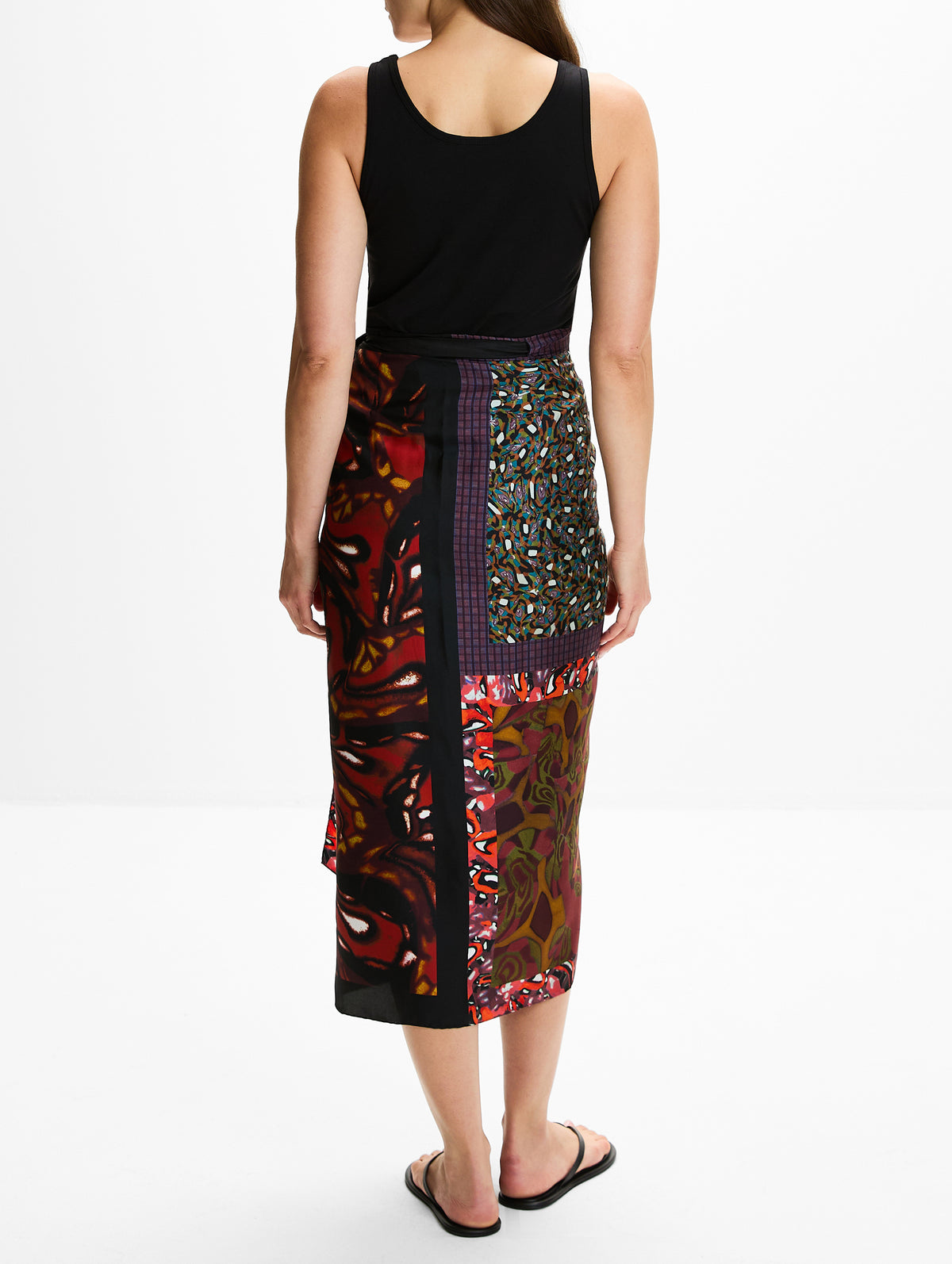 Hevila Top,DRIES VAN NOTEN,BLACK,Image 3