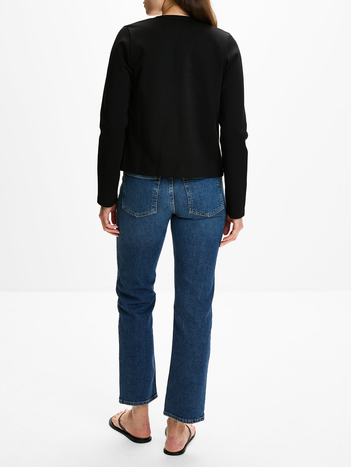 Poppy Cardigan,FLORE FLORE,BLACK,Image 3