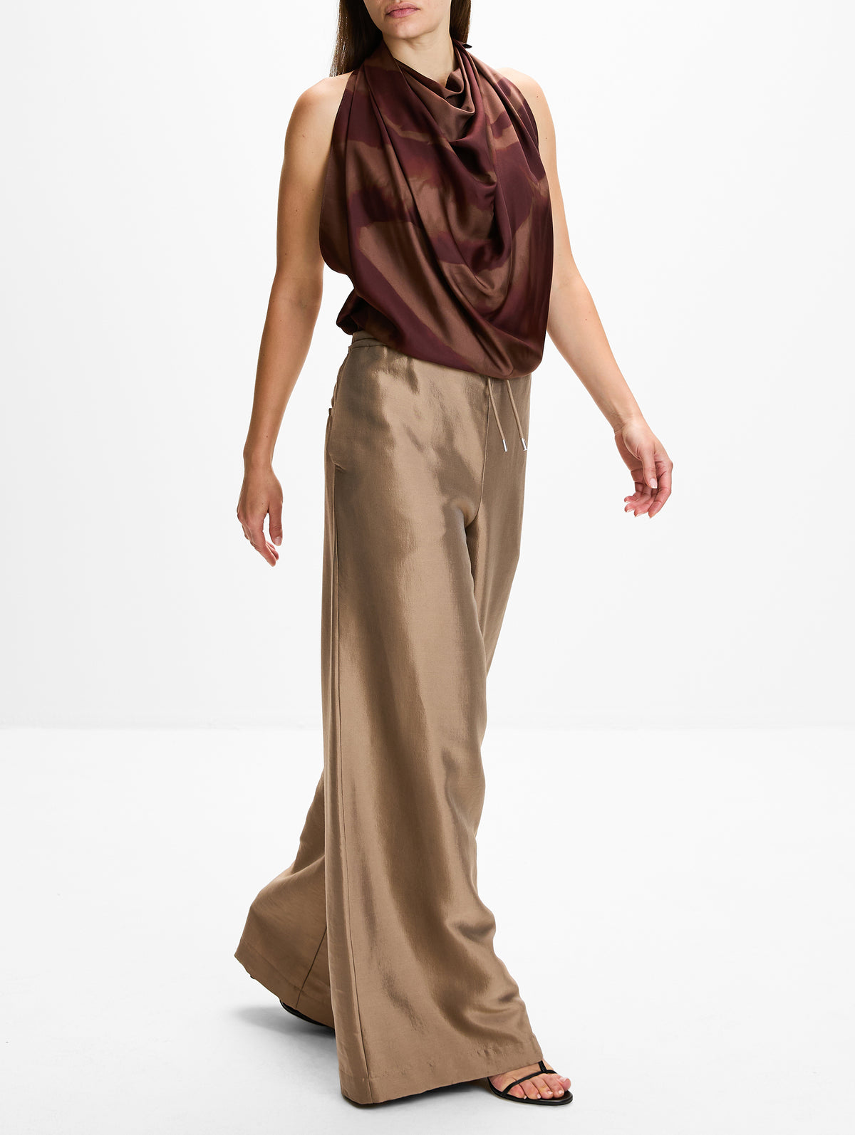 Wesley Drawstring Pant,KALLMEYER,COPPER,Image 3