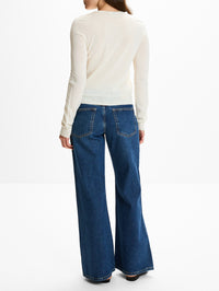 Crosby Seamless Cardigan,KALLMEYER,CREAM,Image 3