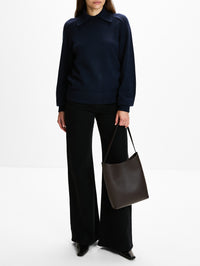 Jackson Sweater,KHAITE,MIDNIGHT NAVY,Image 2
