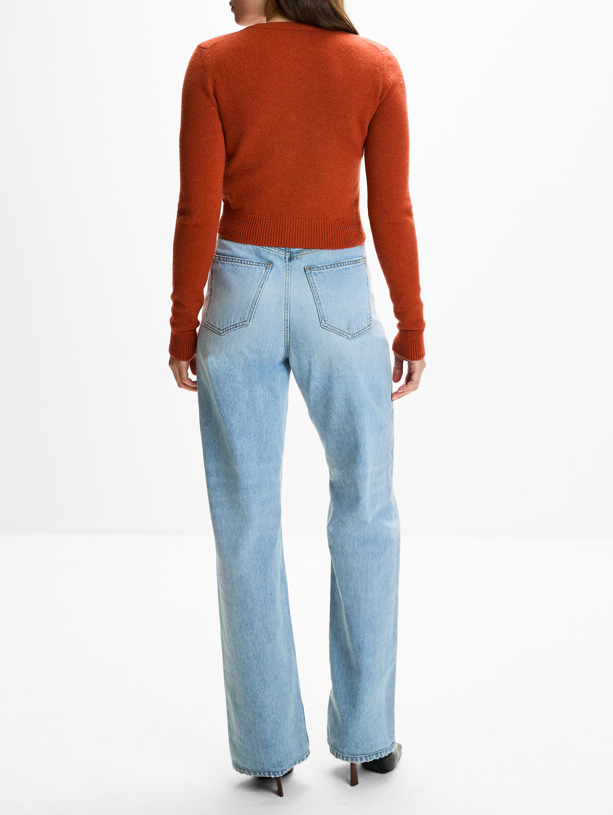 Cashmere Top,SAINT LAURENT,TERRE DE SIENNE,Image 3