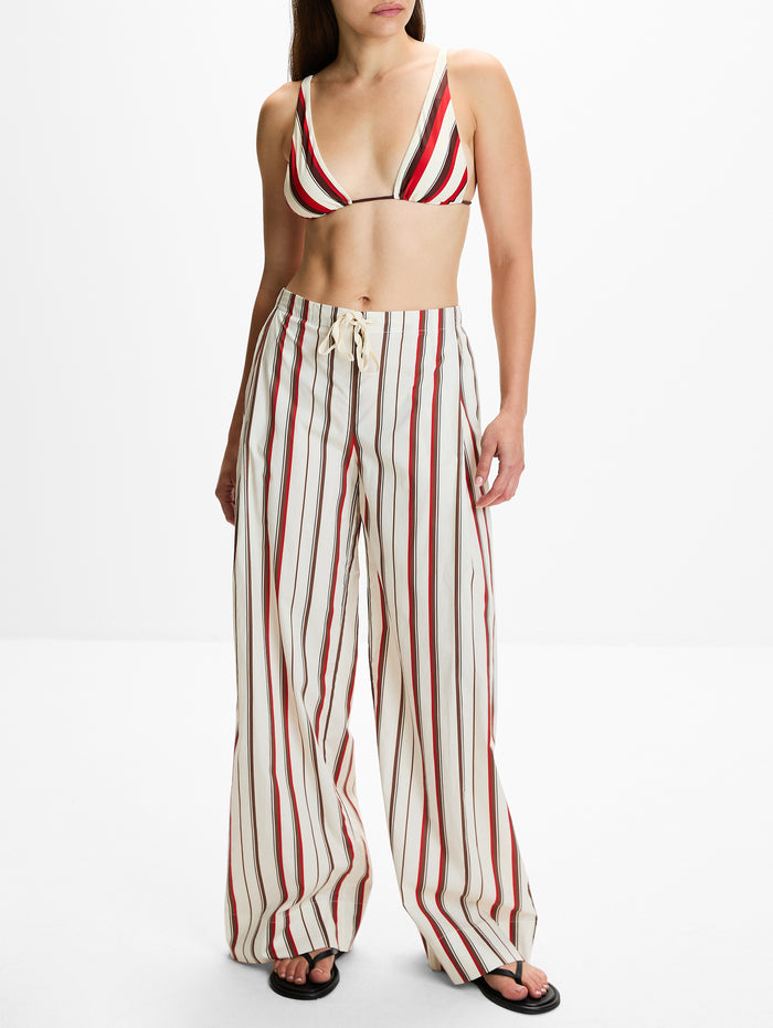 Alva Drawstring Pant,SIR.,LAILA STRIPE,Image 1