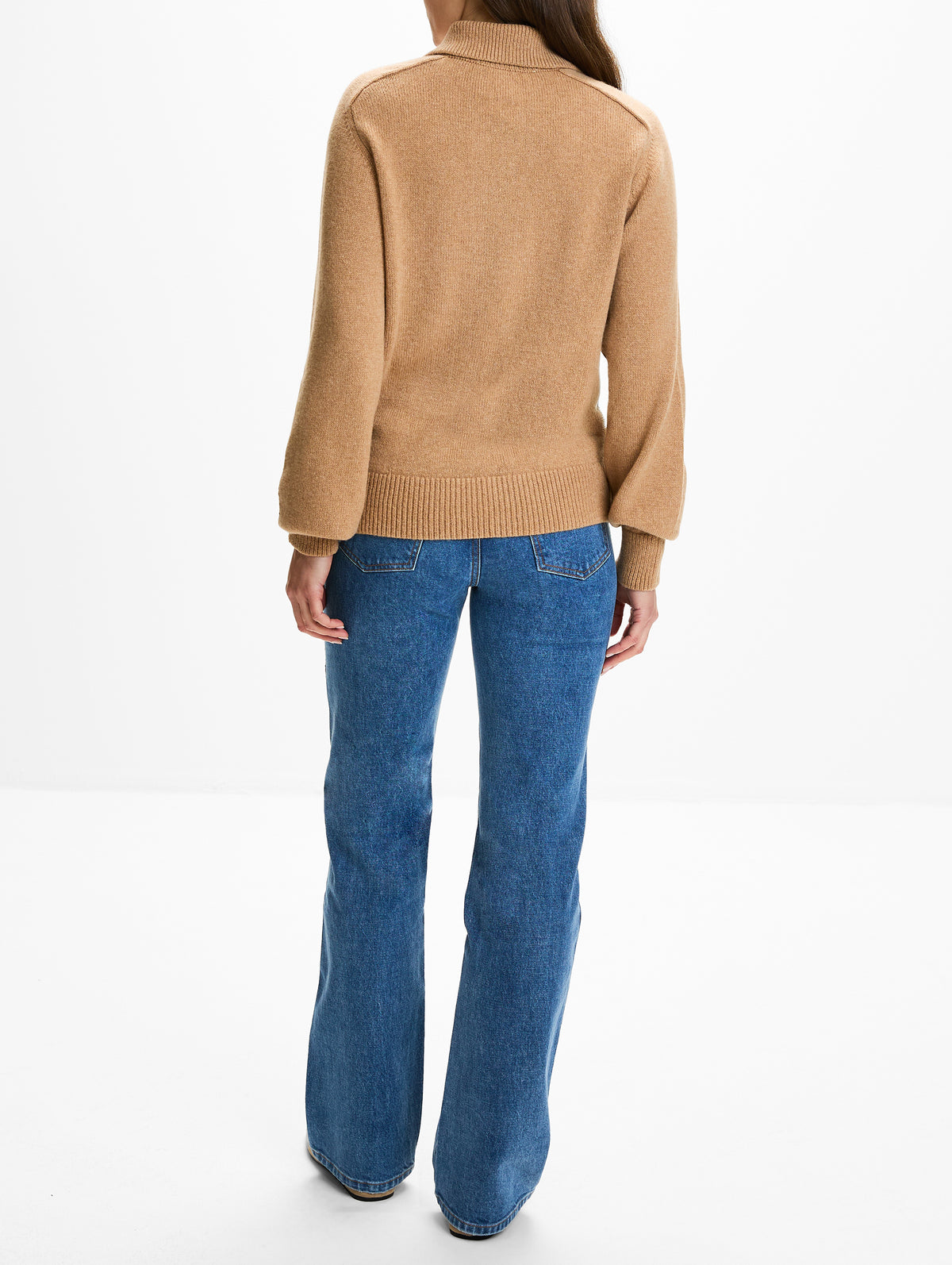 Jackson Sweater,KHAITE,CAMEL,Image 3