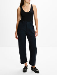 Shon Wool Pant,NILI LOTAN,MIDNIGHT,Image 2