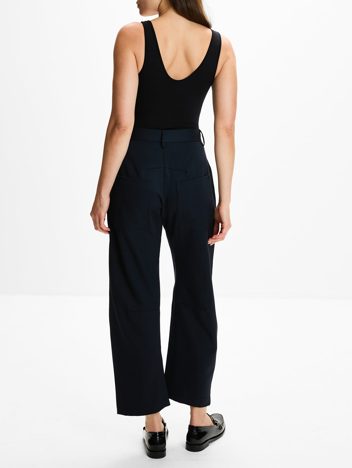 Shon Wool Pant,NILI LOTAN,MIDNIGHT,Image 4