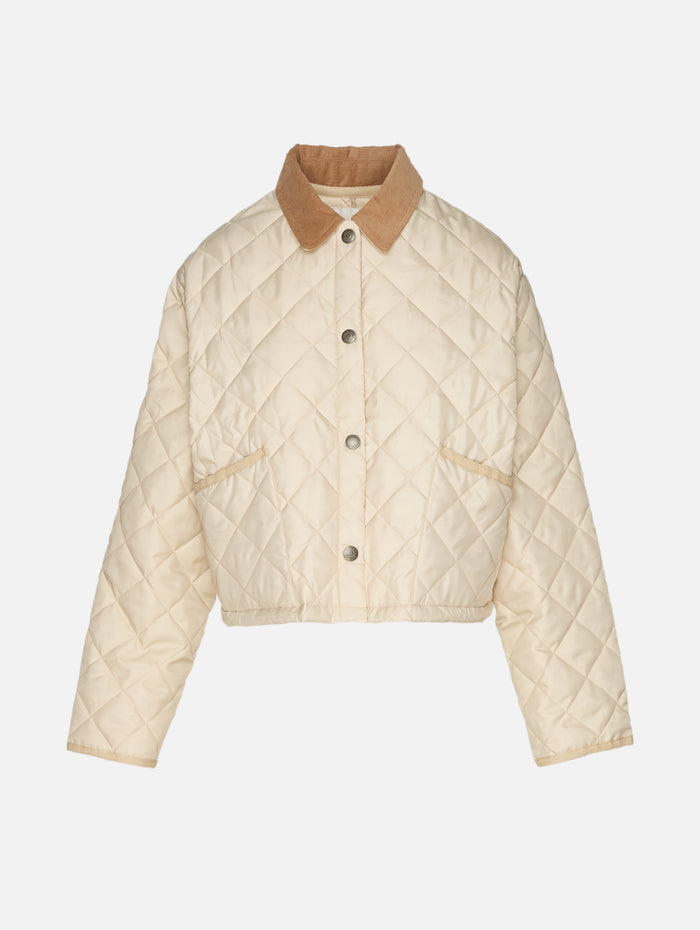 Faulkner Quilted Jacket,DENIMIST,LIGHT KHAKI SAND,Image 1